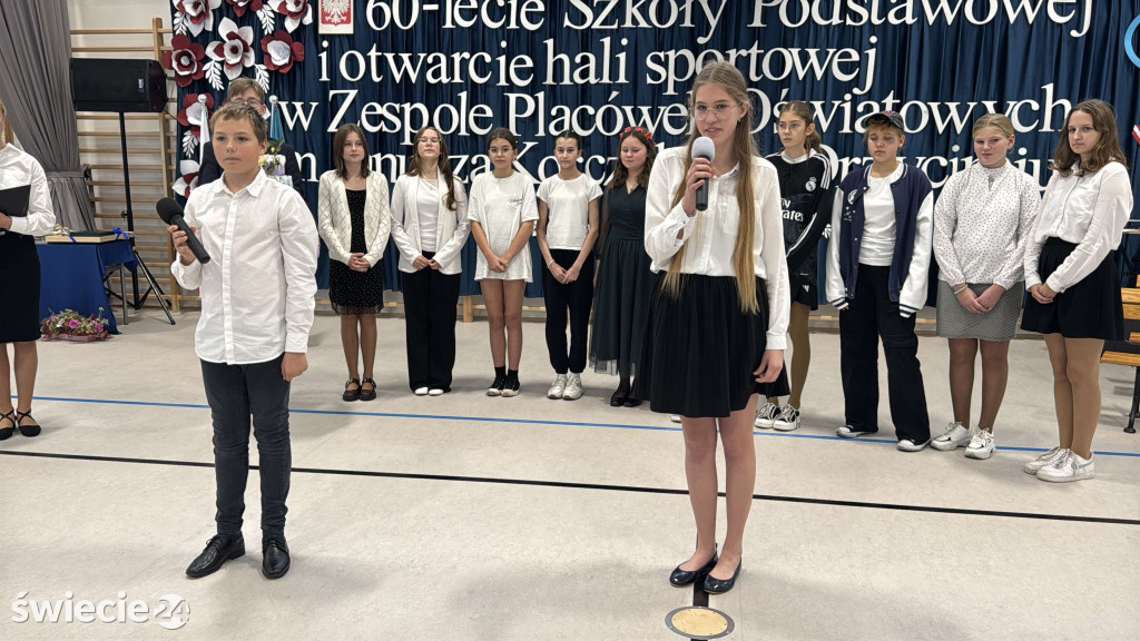 Otwarcie hali i 60-lecie szkoły w Drzycimiu