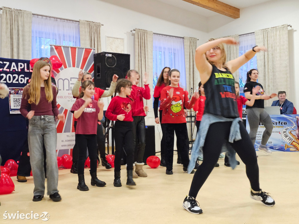 Biblioteka zagrała z WOŚP w Czaplach 2026