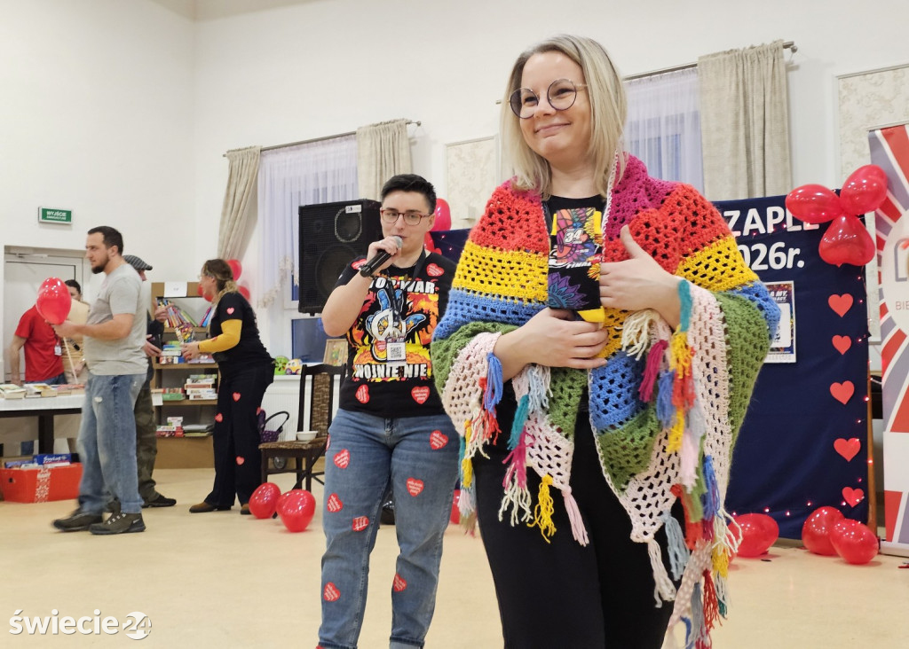 Biblioteka zagrała z WOŚP w Czaplach 2026