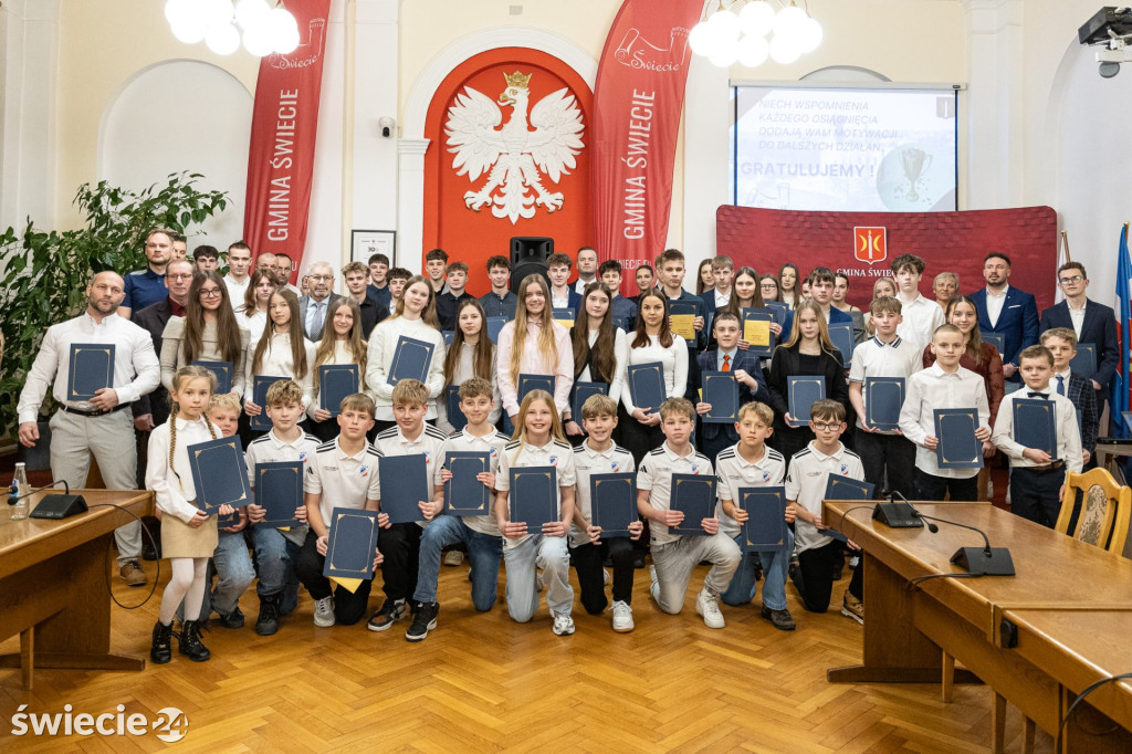 Nagrody dla sportowców w gminie Świecie 2026