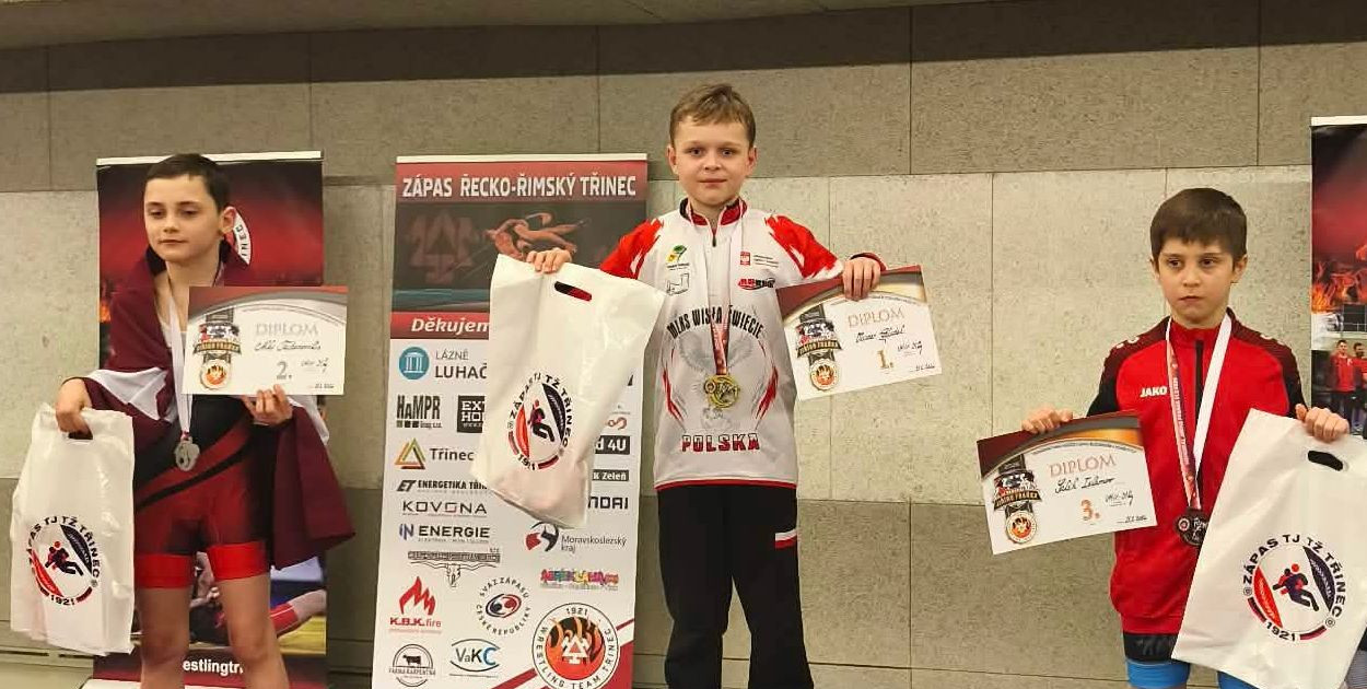 Pięć medali zapaśników Wisła Świecie w Czechach