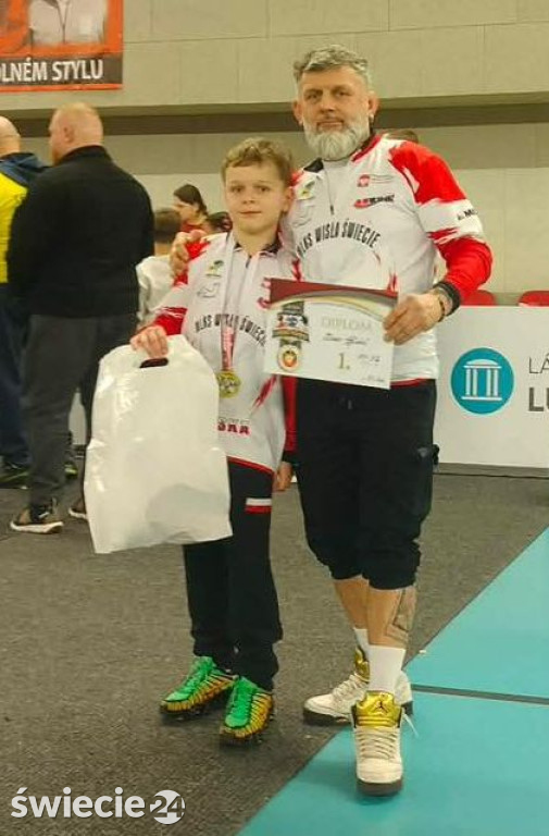Pięć medali zapaśników Wisła Świecie w Czechach