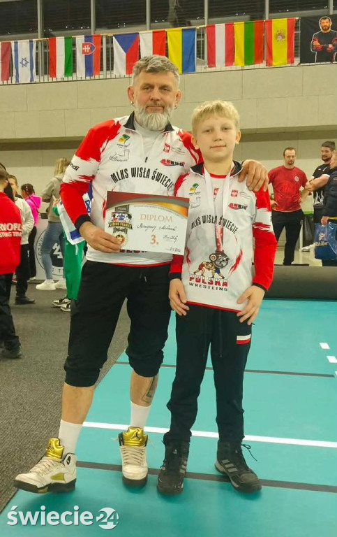 Pięć medali zapaśników Wisła Świecie w Czechach