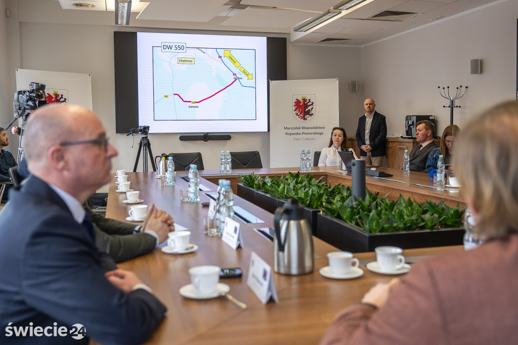 Zadrzewienie dróg wokół Chełmna i Świecia