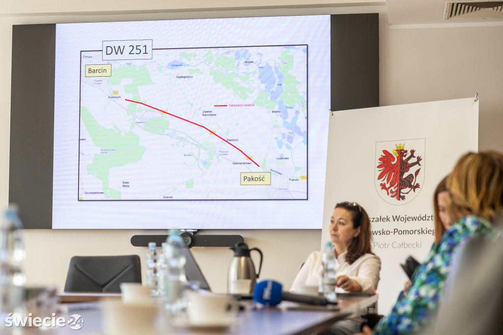 Zadrzewienie dróg wokół Chełmna i Świecia