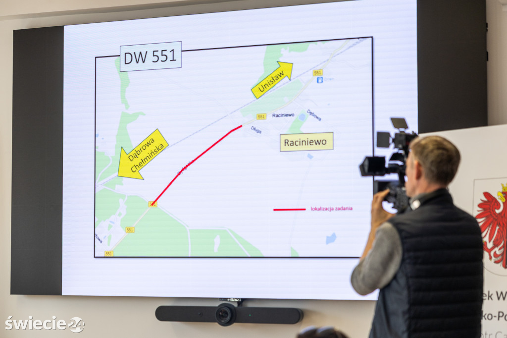 Zadrzewienie dróg wokół Chełmna i Świecia