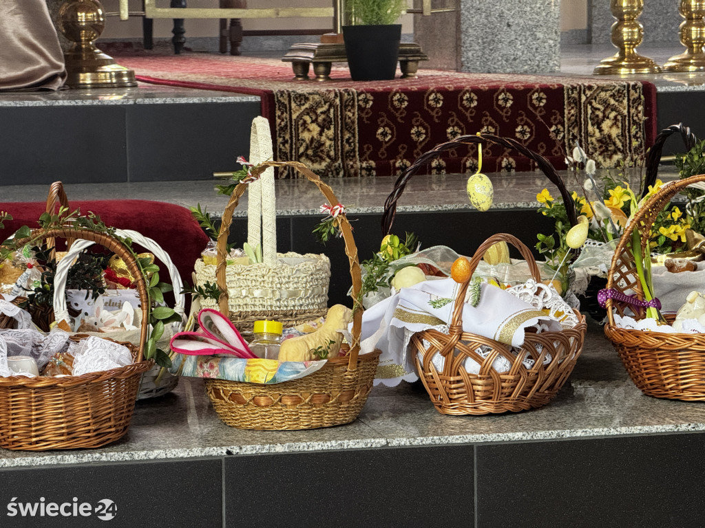 Święcenie pokarmów w Przechowie