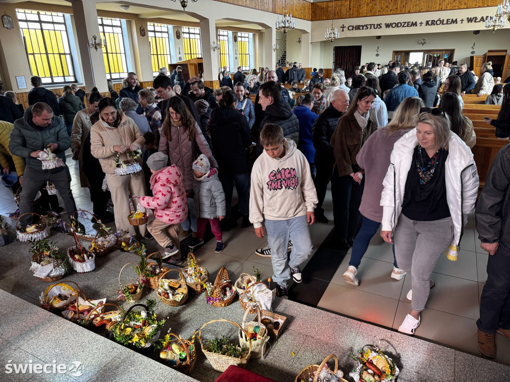 Święcenie pokarmów w Przechowie