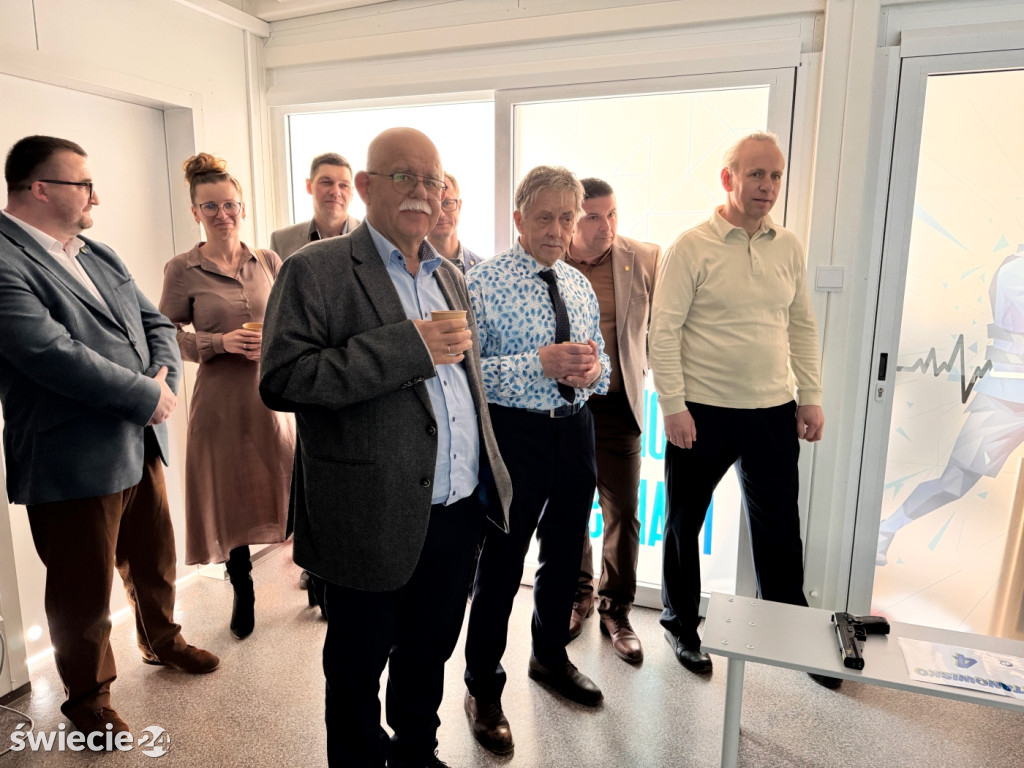 Kryty kort w Świeciu wreszcie otwarty