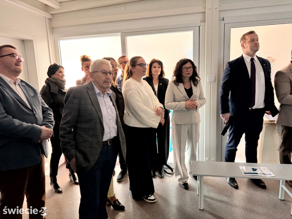 Kryty kort w Świeciu wreszcie otwarty