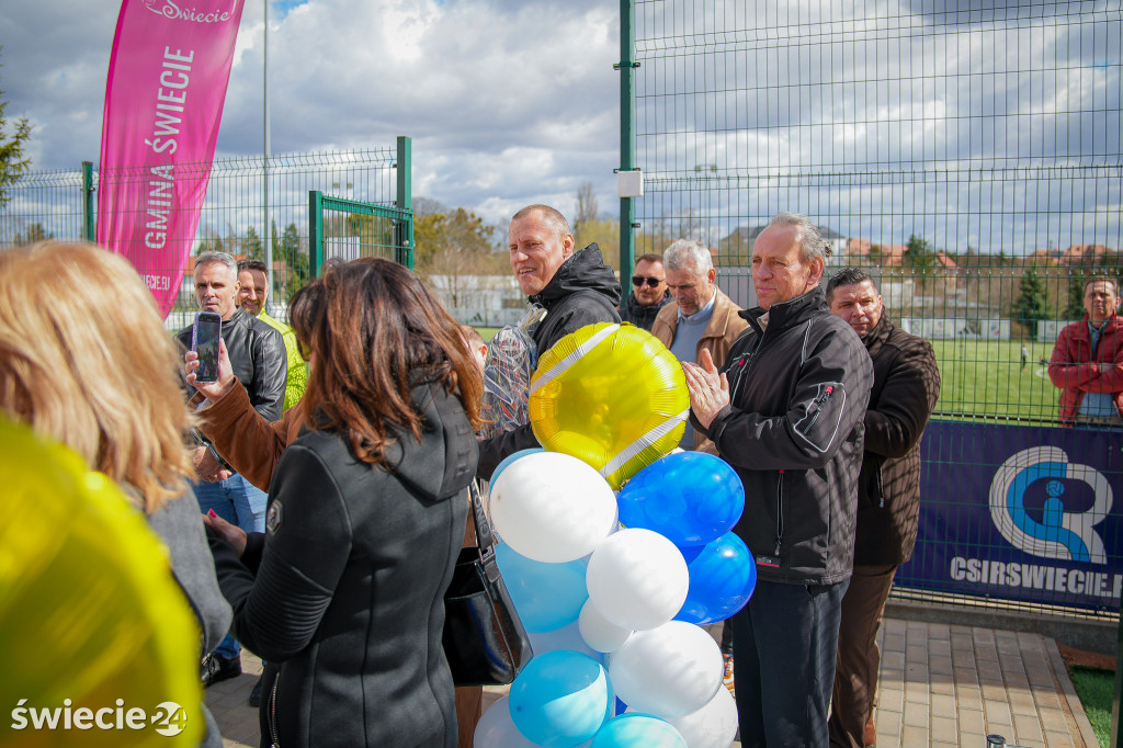 Kryty kort w Świeciu wreszcie otwarty