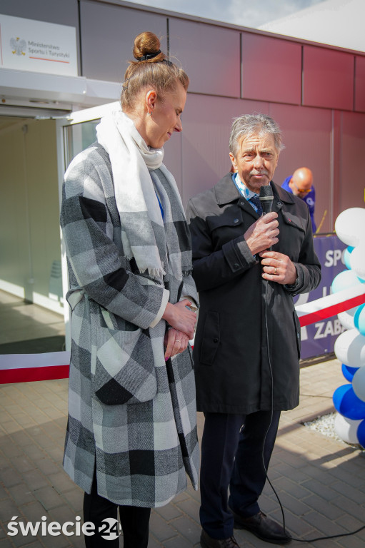 Kryty kort w Świeciu wreszcie otwarty