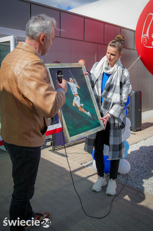 Kryty kort w Świeciu wreszcie otwarty