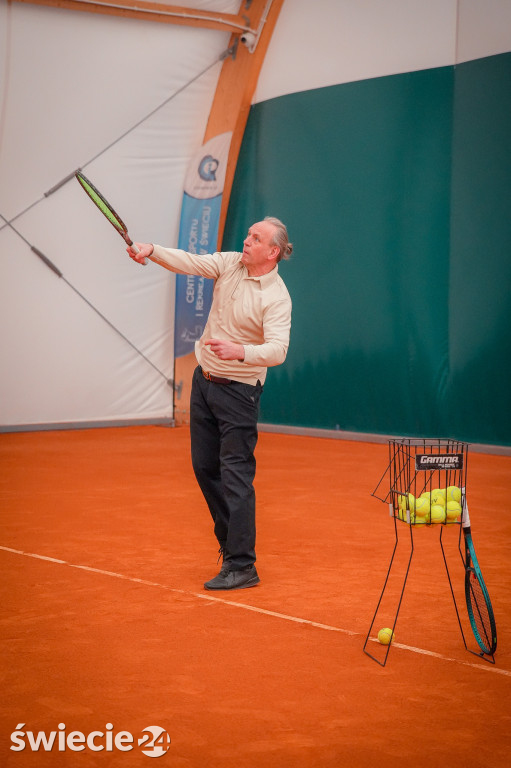 Kryty kort w Świeciu wreszcie otwarty