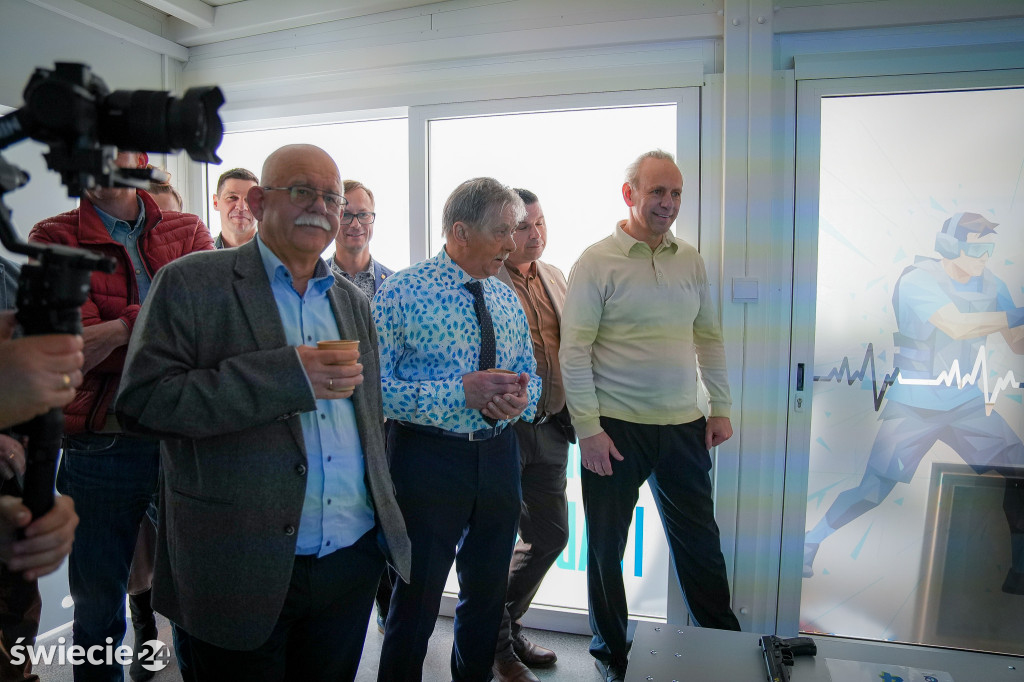 Kryty kort w Świeciu wreszcie otwarty