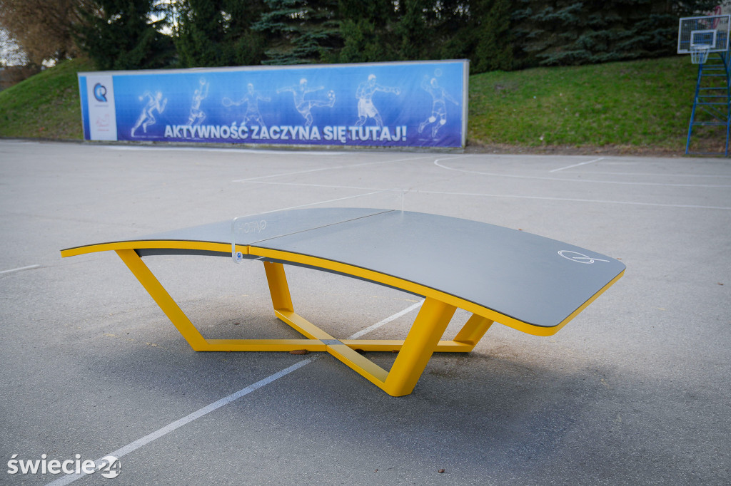 Kryty kort w Świeciu wreszcie otwarty