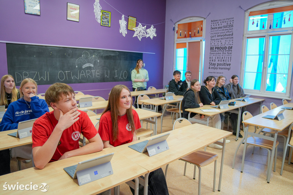 Drzwi otwarte w I LO w Świeciu