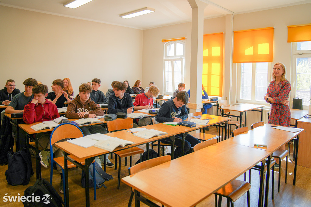 Drzwi otwarte w I LO w Świeciu