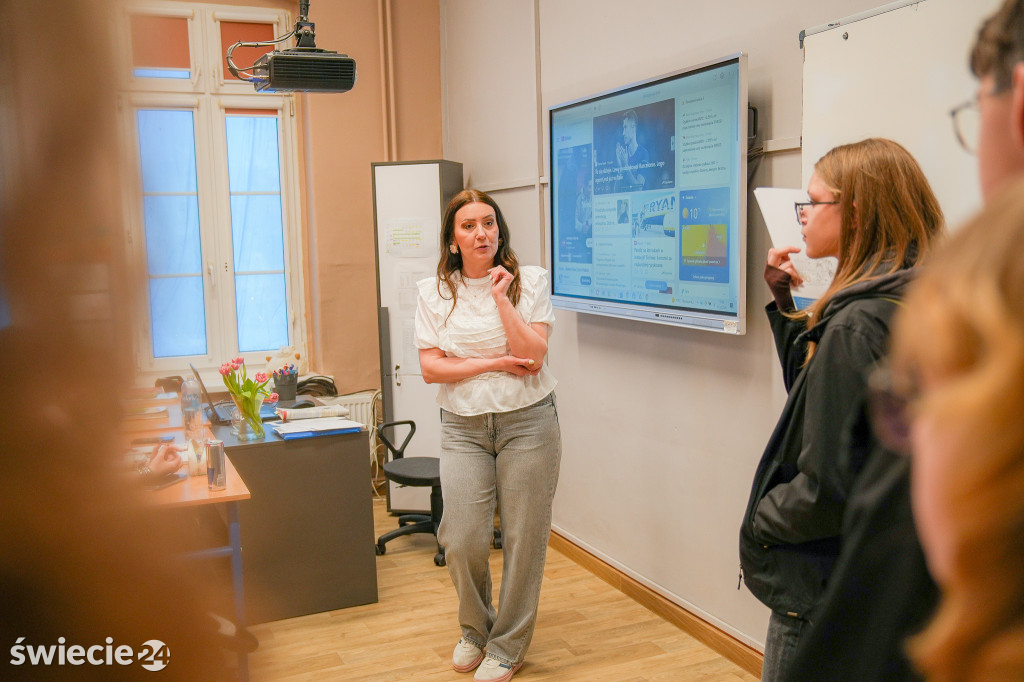 Drzwi otwarte w I LO w Świeciu