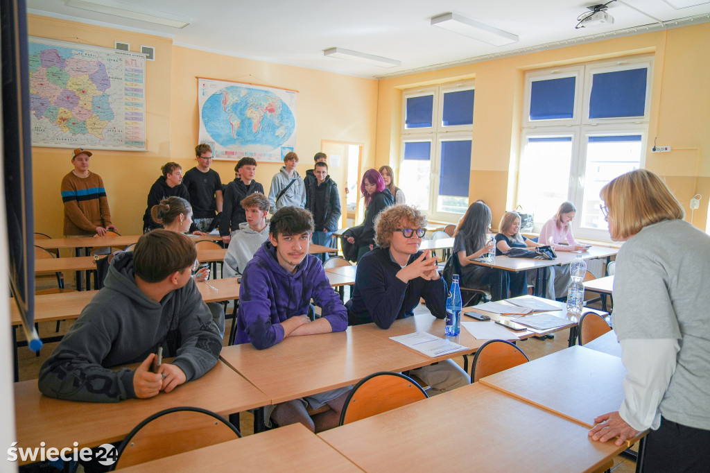Drzwi otwarte w I LO w Świeciu
