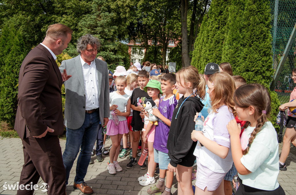 Otwarcie placu zabaw przy ul. Hallera