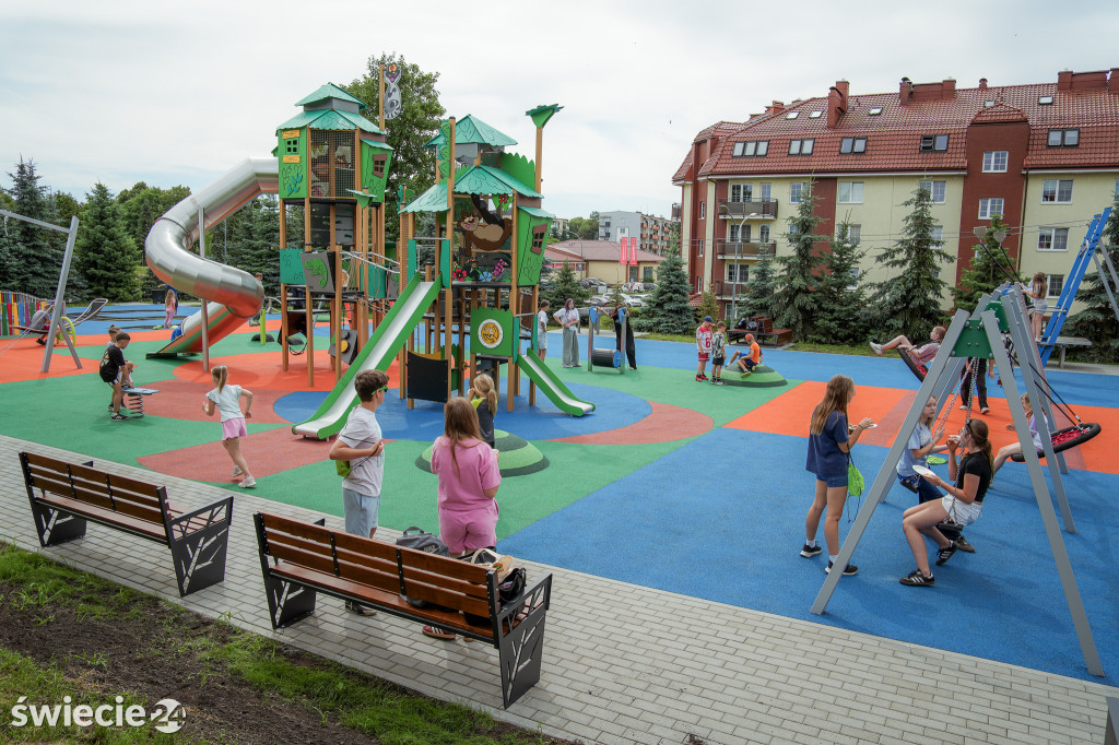 Otwarcie placu zabaw przy ul. Hallera