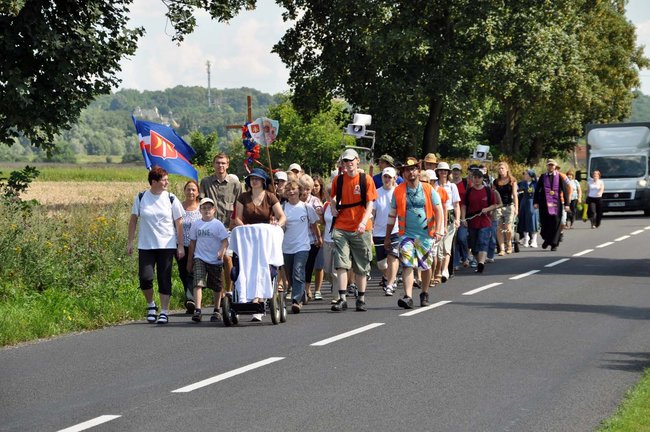 Pielgrzymi poszli na Jasną Górę
