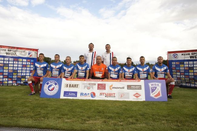 Deszczowa prezentacja nowego składu Wdy