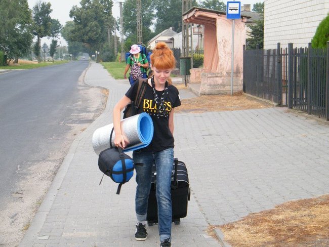 Połowa drogi na Jasną Górę