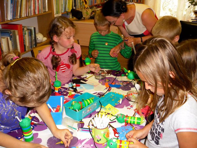Tak minęły wakacje w Bibliotece