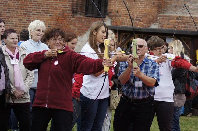 Amazonki spotkały się na zamku