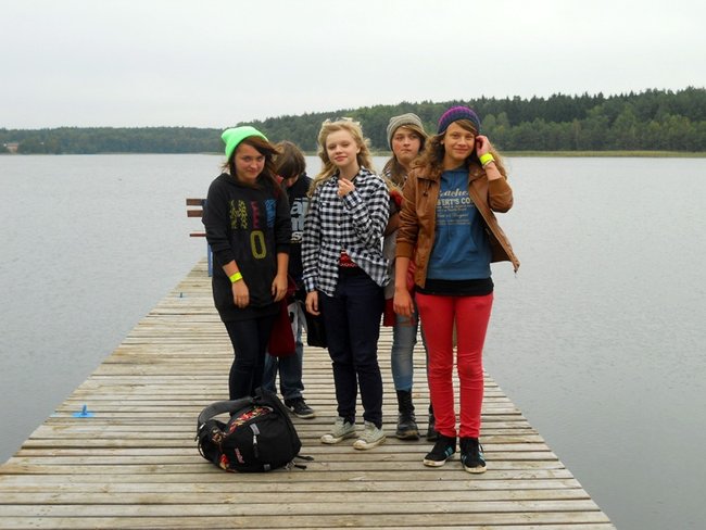 Jesienny rajd gimnazjalistów z Dwójki