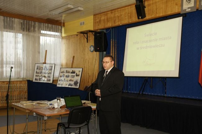 O Świeciu na inauguracji 