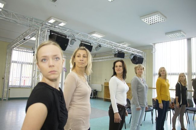 Nauczycielki jak cyrkowcy - fotorelacja