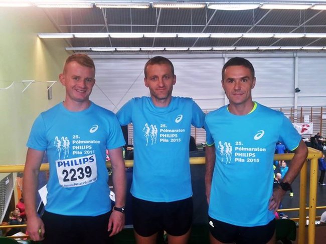 III miejsce świeckich policjantów w półmaratonie