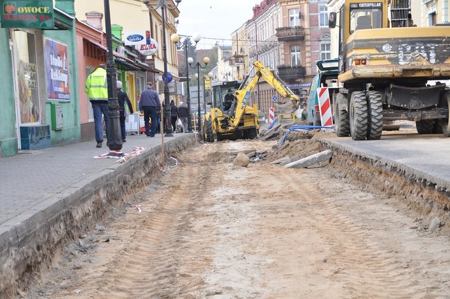 Remont Klasztornej ? praca wre