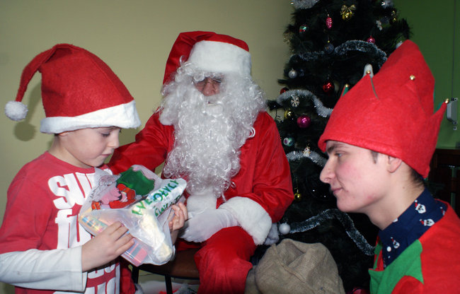 Mikołaj po raz pierwszy w poradni