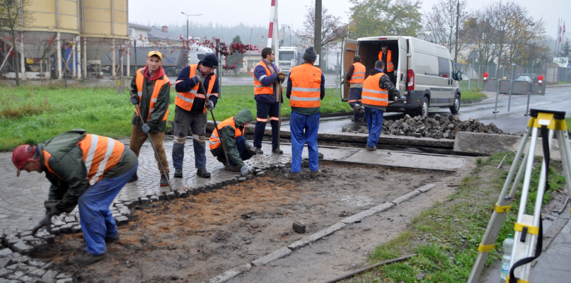 Aż do piątku tędy nie przejedziecie. Fot. Krzysztof Nowicki