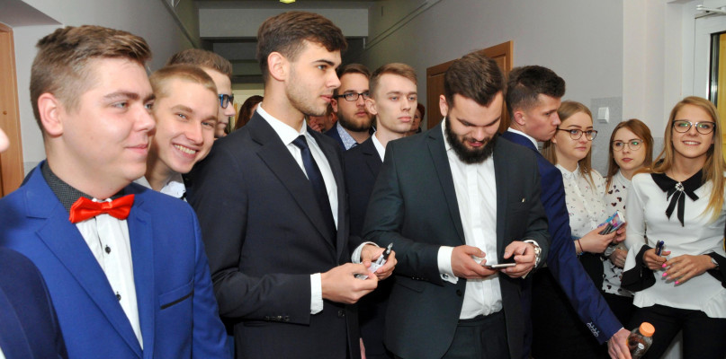 Pierwszy dzień matur 2019 w ZSP w Świeciu. Fot. Krzysztof Nowicki
