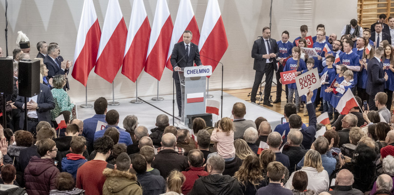 Sztab wyborczy zapowiada wizyty prezydenta w każdym powiecie. Fot. Robert Woźniak