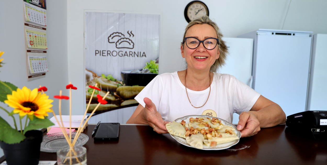 Jednymi z najbardziej popularnych wśród mieszkańców Świecia są pierogi ruskie