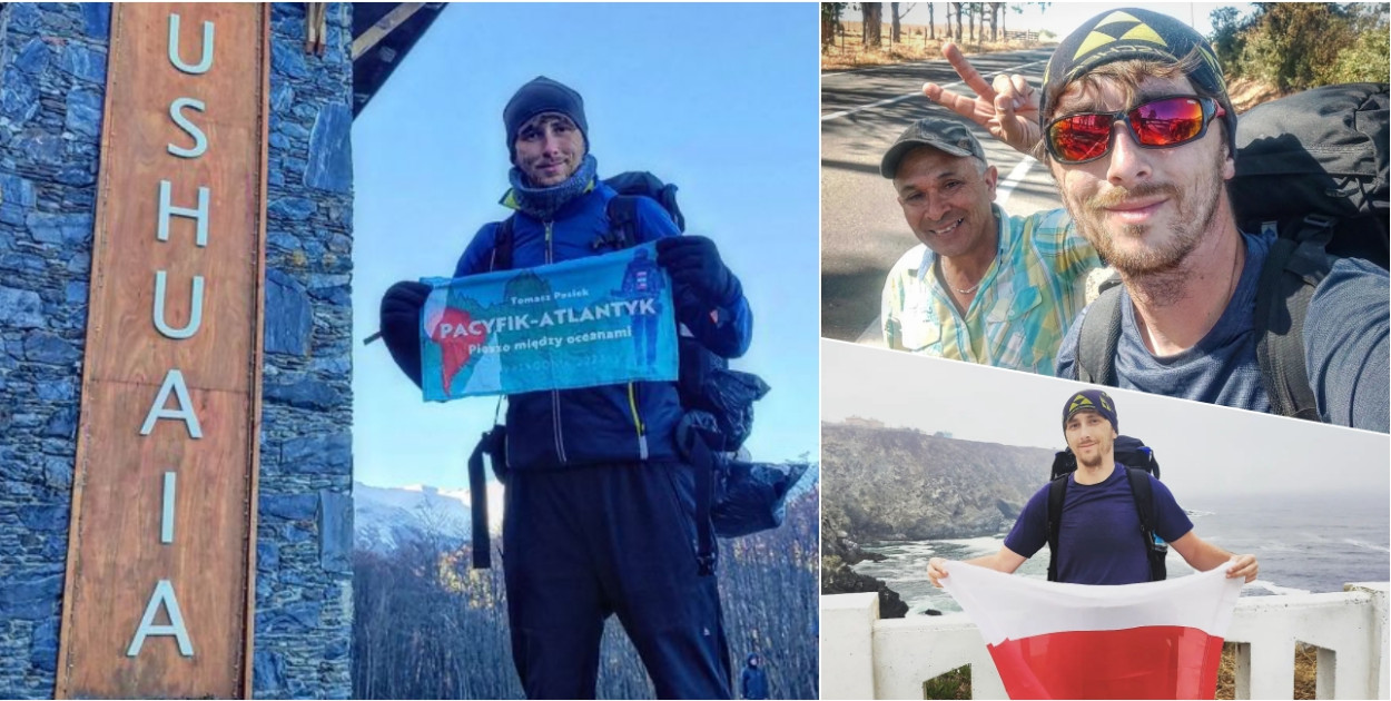 Tomasz Pasiek zakończył swoją wyprawę: Chile i Argentyna były moim domem