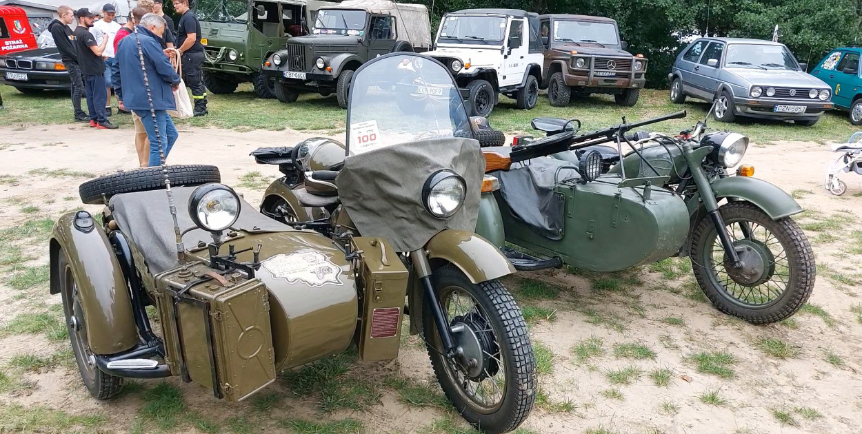 Zlot pojazdów militarnych w Świekatowie. Fot. Krzysztof Nowicki