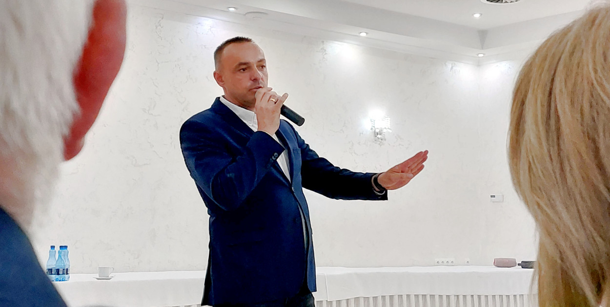 Przemysław Sznajdrowski - przedsiębiorca z Niewieścina chce ratować polskie firmy