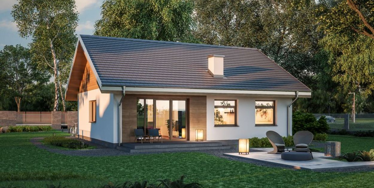 Projekt C333j - Miarodajny - wariant X z kolekcji Muratora, arch. Przemysław Biryło