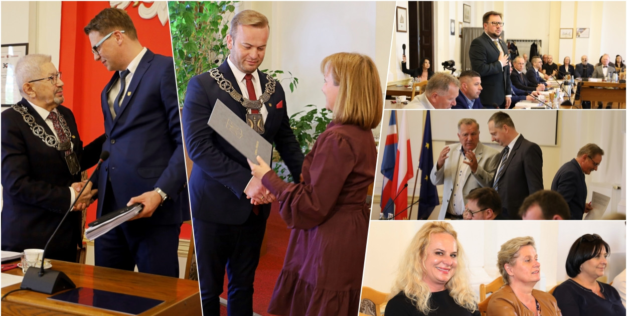 Wiceburmistrz żegna się z posadą i tłumaczy z zacinających się rolet ZDJĘCIA