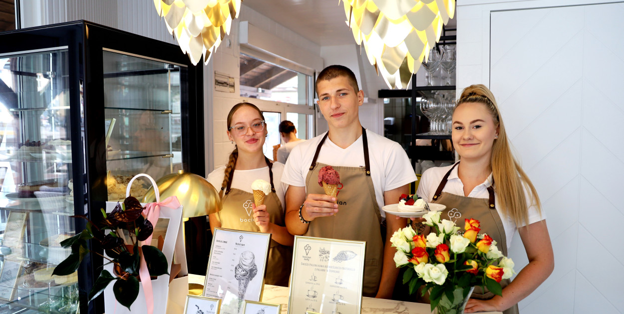 Kawiarnia Bocian w Świeciu: serwujemy zawsze świeże lody