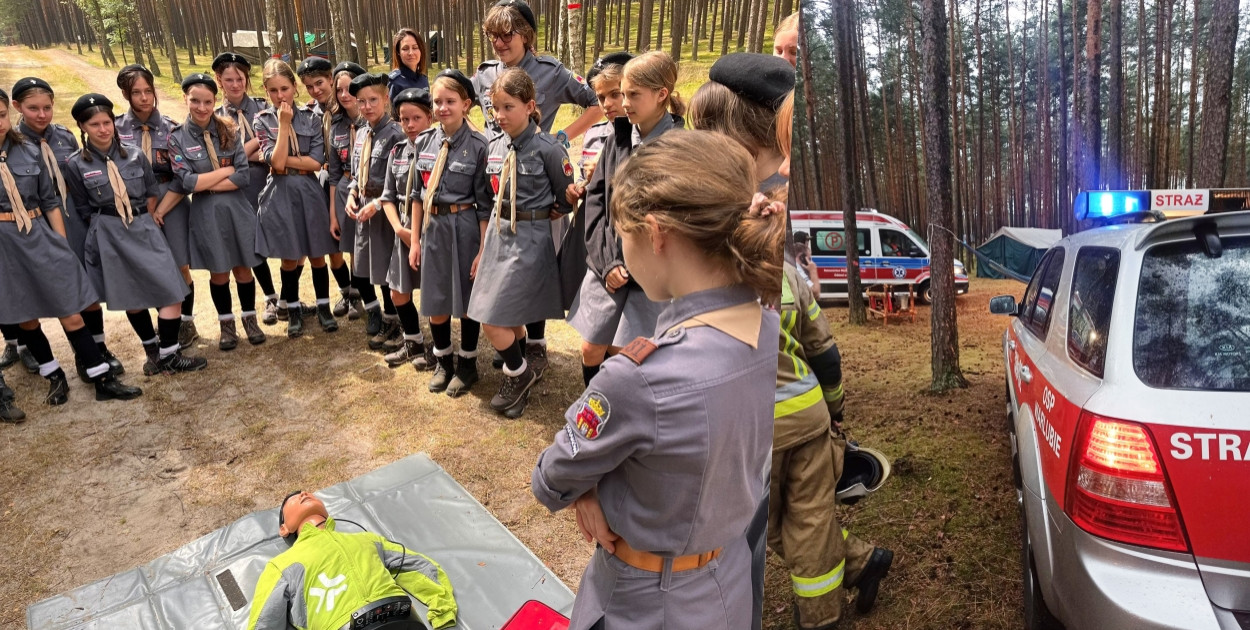 fot. OSP Warlubie, KP PSP w Świeciu