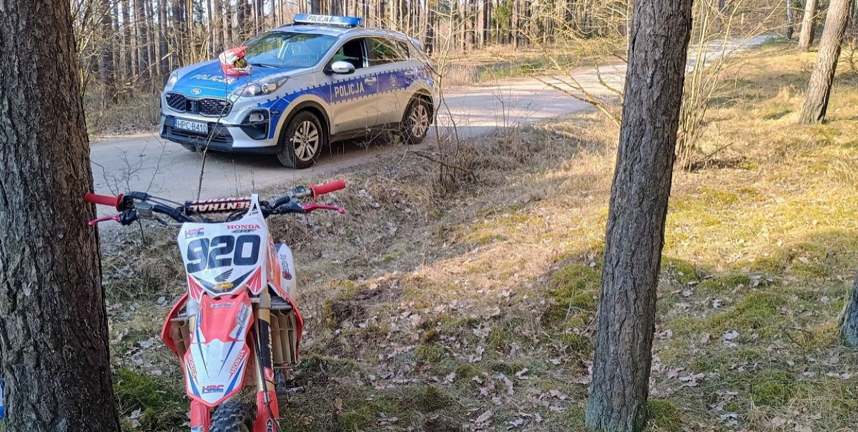 Leśny rajd zakończy się w sądzie. Brak rejestracji to początek problemów 23-latka