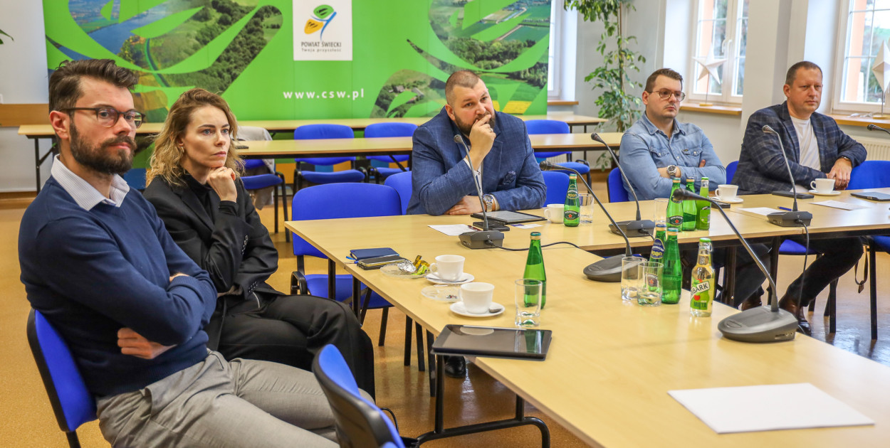 W grudniu spotkanie przedsiębiorców odbyło się w Starostwie Powiatowym w Świeciu 
